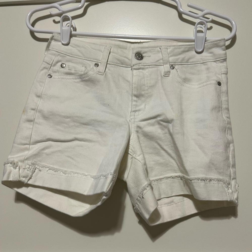 White Denim Shorts Women’s 2/XS